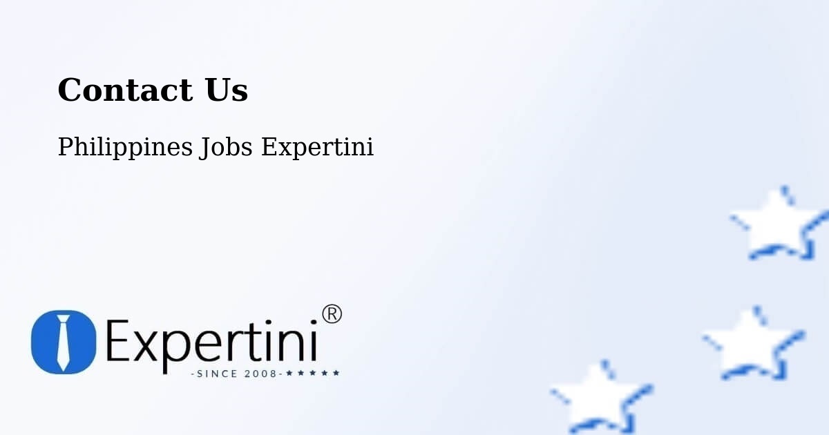 Contact Expertini – Darapidap - Philippines Jobs Expertini