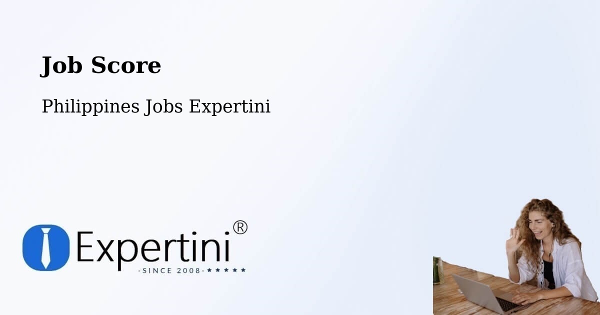 Job Score & Job Description Score Tool – Darapidap - Philippines Jobs Expertini