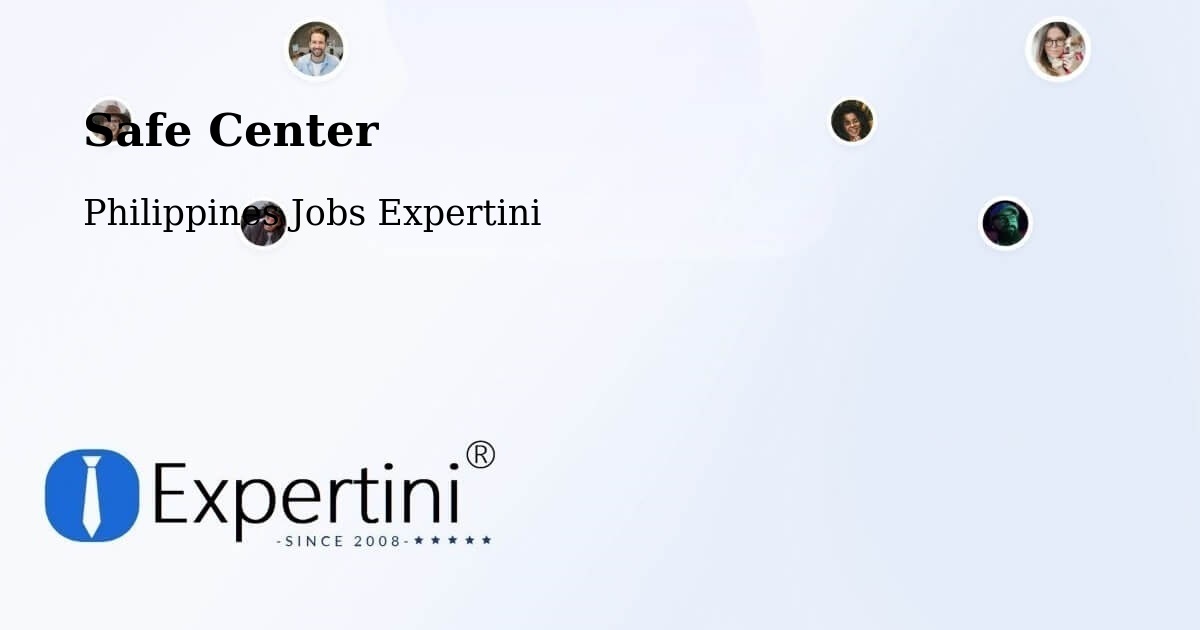 Safety Center – Darapidap - Philippines Jobs Expertini